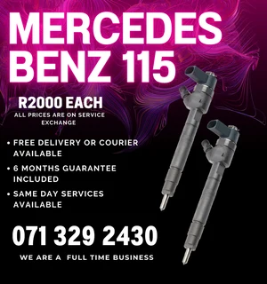 Mercedes Benz Vito 115 Injectors For Sale With Warranty