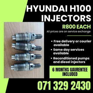 Hyundai H100 Diesel Injectors For Sale With Warranty