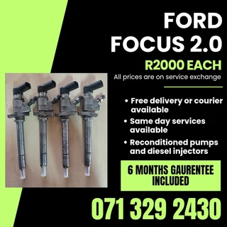 Ford Focus 2.0 Injectors For Sale With Warranty