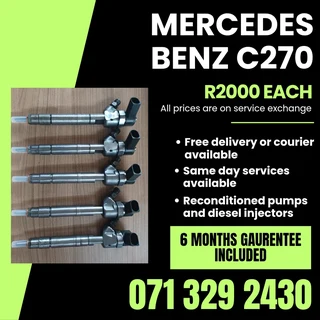 Mercedes Benz C270 Injectors For Sale With Warranty