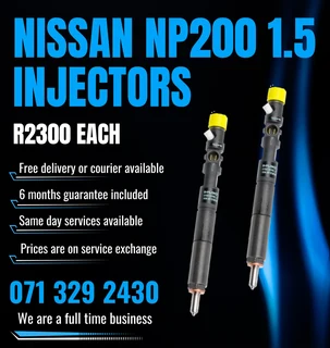 Nissan Np200 1.5 Diesel Injectors For Sale With Warranty