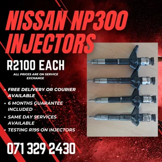 Nissan Np300 Diesel Injectors For Sale With Warranty
