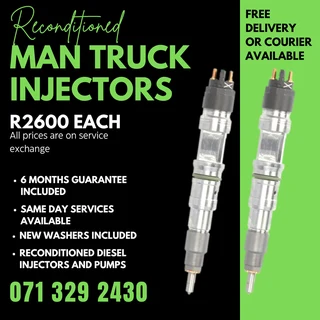 Man Truck Diesel Injectors For Sale With Warranty