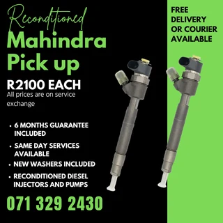 Mahindra Pick Up Injectors For Sale With Warranty