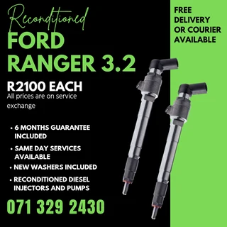 Ford Ranger 3.2 Injectors For Sale With Warranty