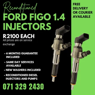 Ford Figo 1.4 Injectors For Sale With Warranty
