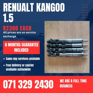 Renualt Kangoo 1.5 Diesel Injectors For Sale With Warranty