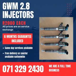 Gwm 2.8 Injectors For Sale With Warranty