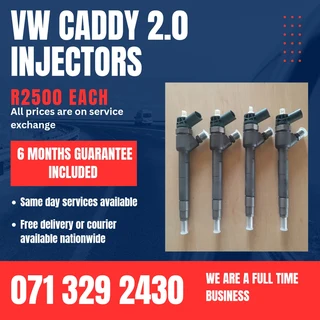 Vw Caddy 2.0 Injectors For Sale With Warranty