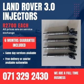 Land Rover 3.0 Diesel Injectors For Sale With Warranty