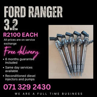 Ford Ranger 3.2 Diesel Injectors For Sale With Warranty
