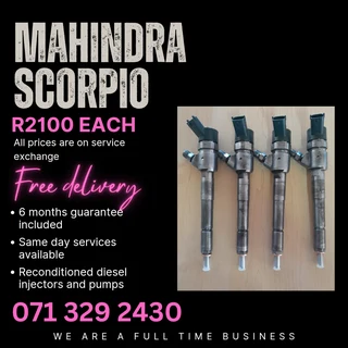 Mahindra Scorpio Diesel Injectors For Sale With Warranty