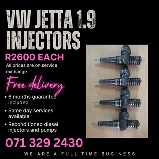 Vw Jetta 1.9 Diesel Injectors For Sale With Warranty