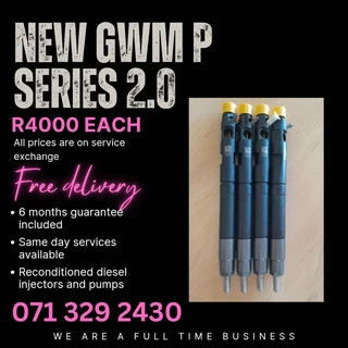 Brand New Gwm P Series 2.0 Injectors For Sale With Warranty