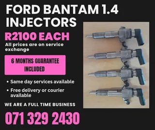 FORD BANTAM 1.4 DIESEL INJECTORS FOR SALE WITH WARRANTY