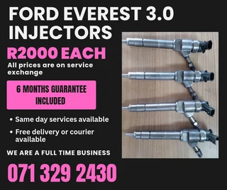 Ford Everest 3.0 Diesel Injectors For Sale With Warranty