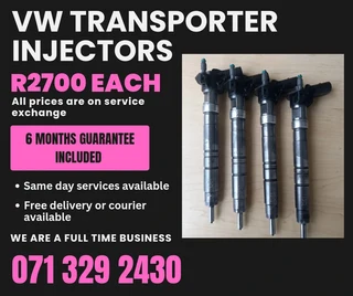 Vw Transporter Diesel Injectors For Sale With Warranty