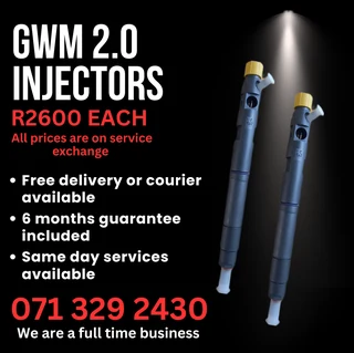 Gwm 2.0 Injectors For Sale With Warranty