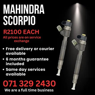 Mahindra Scorpio Injectors For Sale With Warranty