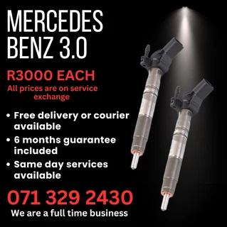 Mercedes Benz 3.0 Injectors For Sale With Warranty