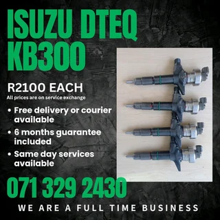 Isuzu Dteq Kb300 Injectors For Sale With Warranty