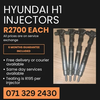 Hyundai H1 Injectors For Sale With Warranty