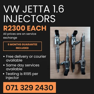 Vw Jetta 1.6 Injectors For Sale With Warranty