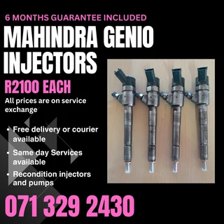 Mahindra Genio Injectors For Sale With Warranty