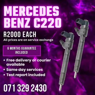 Mercedes Benz C220 Injectors For Sale With Warranty