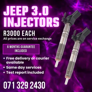 Jeep 3.0 Injectors For Sale With Warranty