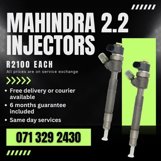 Mahindra 2.2 Injectors For Sale With Warranty