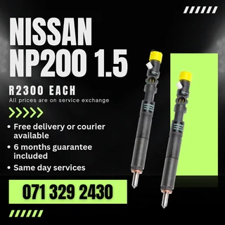 Nissan Np200 1.5 Injectors For Sale With Warranty