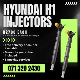 Hyundai H1 Injectors For Sale With Warranty