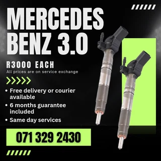 Mercedes Benz 3.0 Injectors For Sale With Warranty