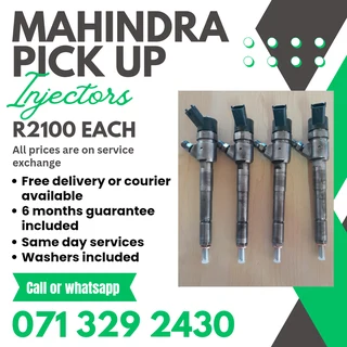 Mahindra Pick Up Injectors For Sale With Warranty