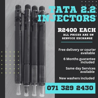 Tata 2.2 Injectors For Sale With Warranty