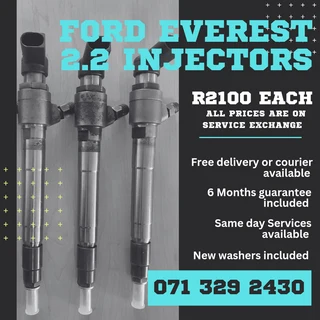 Ford Everest 2.2 Injectors For Sale With Warranty