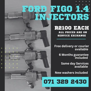 Ford Figo 1.4 Injectors For Sale With Warranty