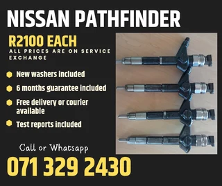 Nissan Pathfinder Injectors For Sale With Warranty