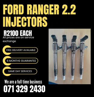 Ford Ranger 2.2 Injectors For Sale With Warranty