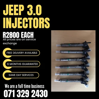 Jeep Cherokee 3.0 Injectors For Sale With Warranty
