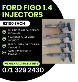 Ford Figo 1.4 Injectors For Sale With Warranty