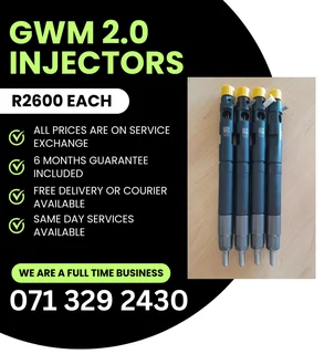 Gwm 2.0 Injectors For Sale With Warranty