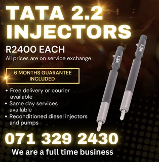 Tata 2.2 Injectors For Sale With Warranty
