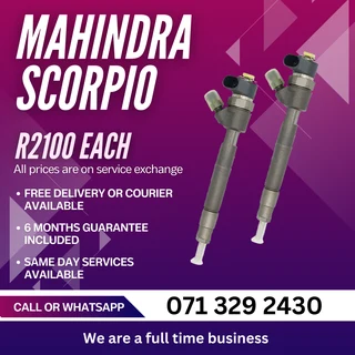 Mahindra Scorpio Injectors For Sale With Warranty