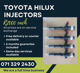 Toyota Quantum Injectors For Sale With Warranty