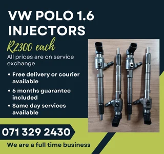 Vw Polo 1.6 Injectors For Sale With Warranty