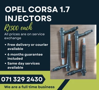 Opel Corsa 1.7 Diesel Injectors For Sale With Warranty