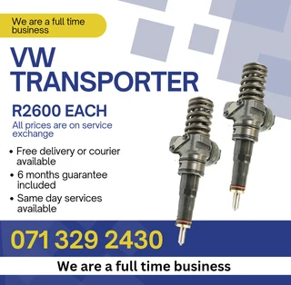 Vw Transporter Injectors For Sale With Warranty