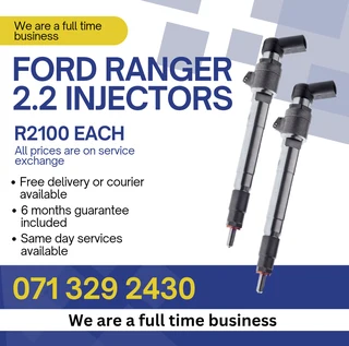 Ford Ranger 2.2 Diesel Injectors For Sale With Warranty